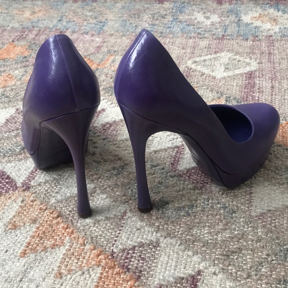 YSL Tribtoo Purple Pumps - Picture 4 of 5